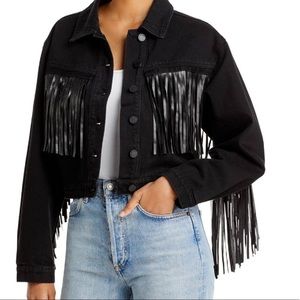 BlankNYC Fringe Light Weight Jacket